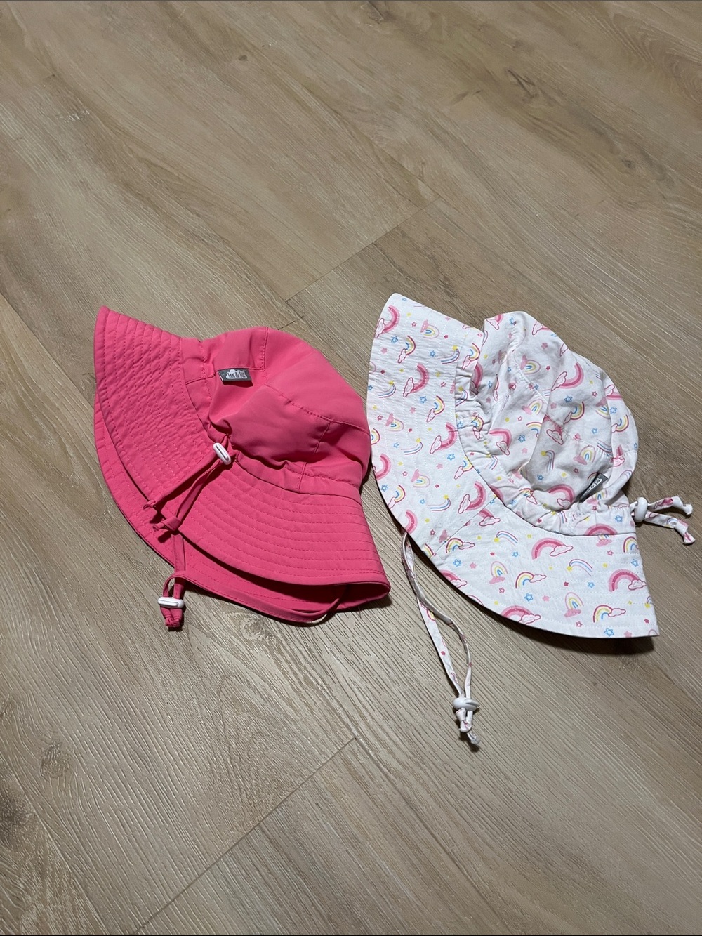 Jan & Jul Two Pink Hats Medium (6-24M)